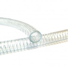 Шланг PVC прозрачный с металлической спиралью 25 мм F1113100B